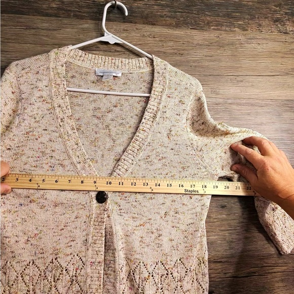 Christopher & Banks Beige Knit Cardigan - Picture 6 of 7